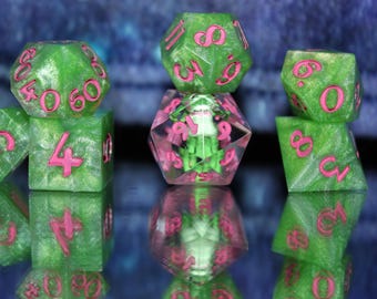 Ribbit TADC The amazing digital circus 7 piece dice set gift present unique