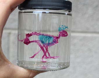 Jackalope Faux Diaphonized Specimen Jar