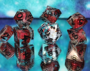 Chimera Falin 7 Piece Dice set Dungeon Meshi D&D Dungeons and dragons