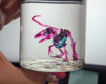 Faux Diaphonized Raptor Specimen