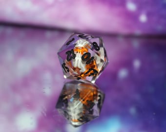 Gowlithe single piece 20mm D20 dungeons and dragons dice