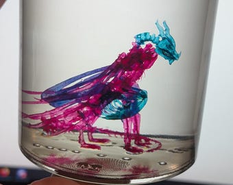 Faux Diaphonized Dragon Specimen Jar