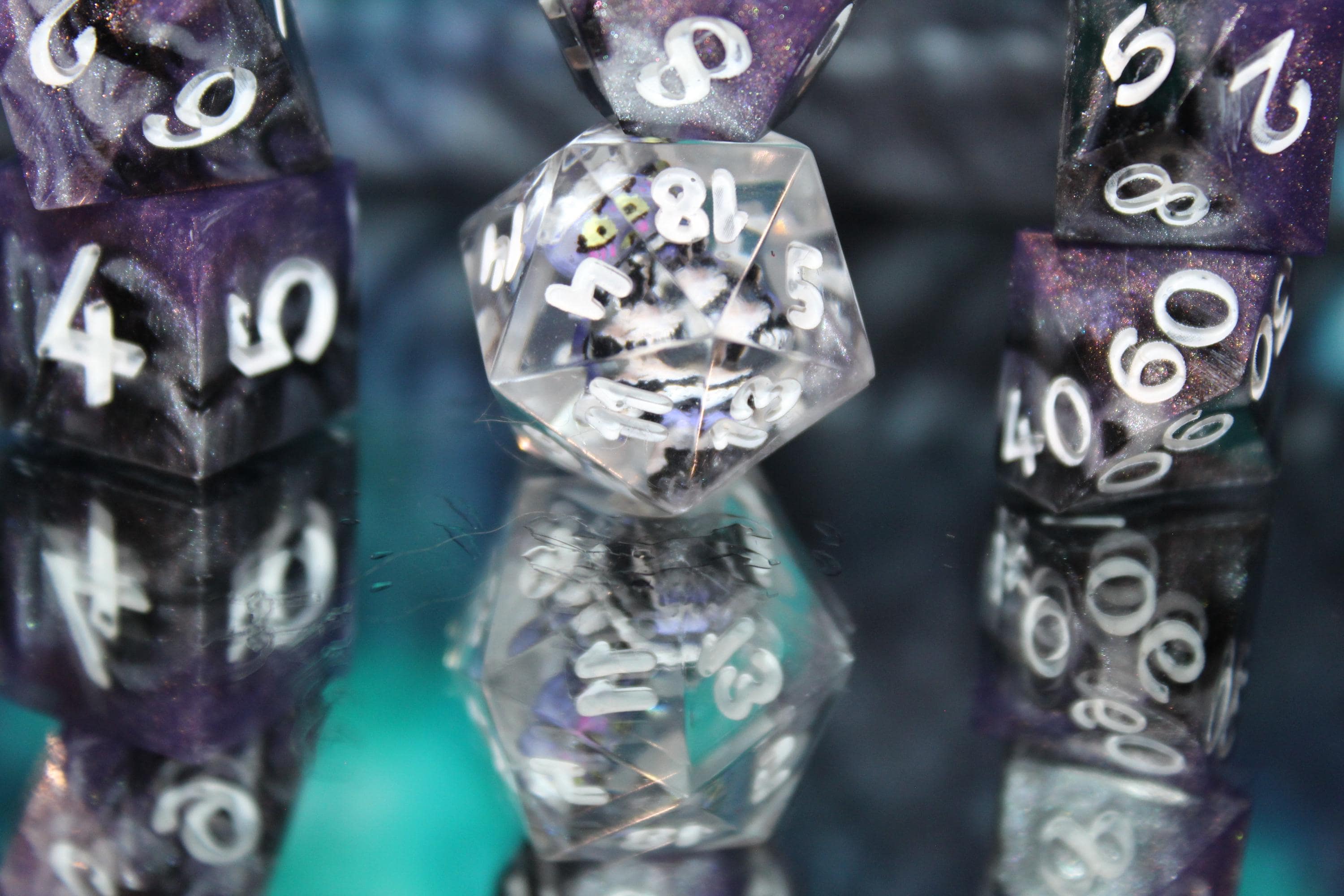 DICE. ダイス　アトムズ Maid Jax 7 Piece Dice Set TADC the Amazing Digital Cirucs - Etsy