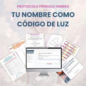 Protocolo con PÉNDULO HEBREO – Activación energética del nombre + guía + meditación + ritual PDF