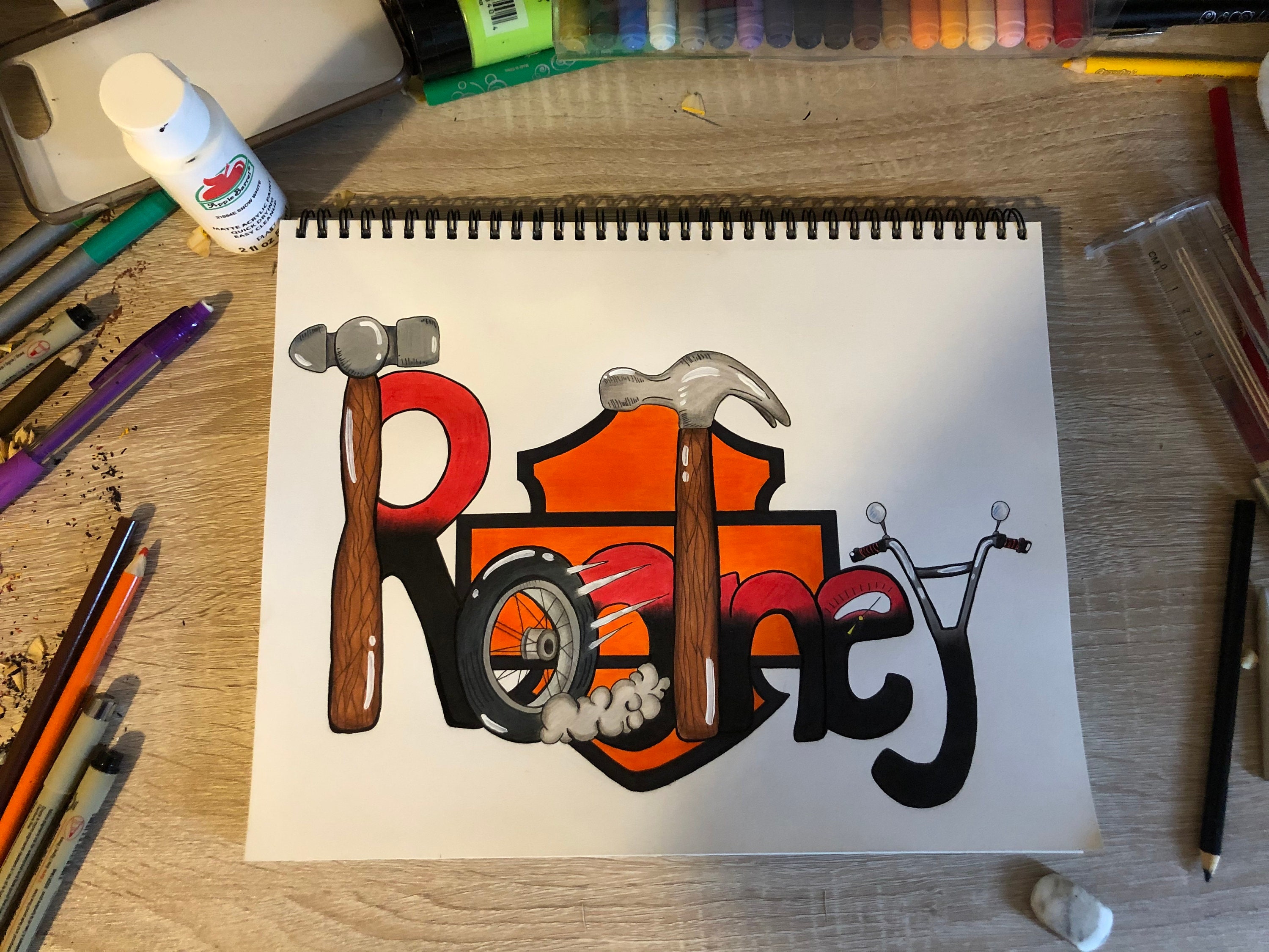 Custom Name Wall Art Etsy