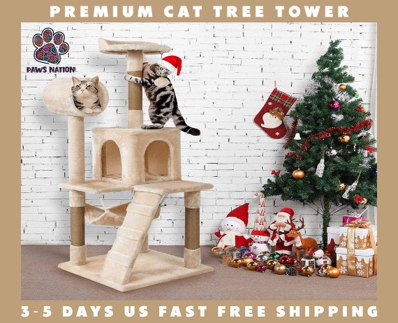 Modern Cat Tower Cat Tree Tower for Large Cats Cat Tree - Etsy