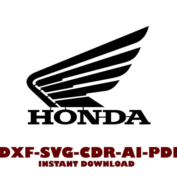 Honda logo in svg, png, pdf, jpeg, eps format. Perfect for Cricut projects. You can use it in many creative works such as cups, t-shirts.