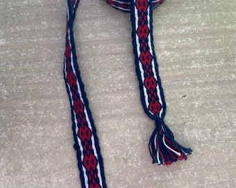 Tablet woven strap