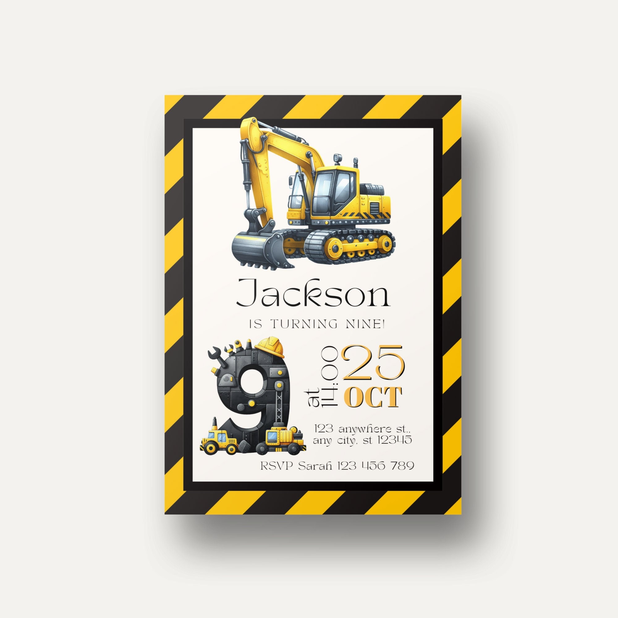 Heavy Equipment Cake