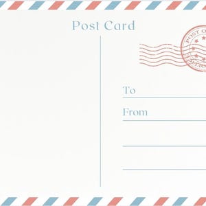 Printable Postcards | Vintage & Modern Designs | DIY Mail Art PDF | Journal Inserts | Scrapbooking | Travel Journal | Junk Journal