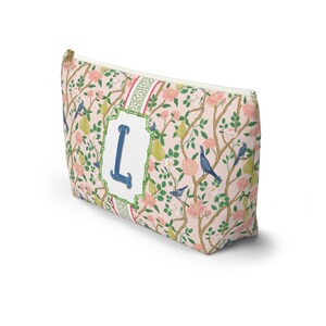Bolsa de viaje con fichas de mahjong monogramadas: estilo chinoiserie imagen 3
