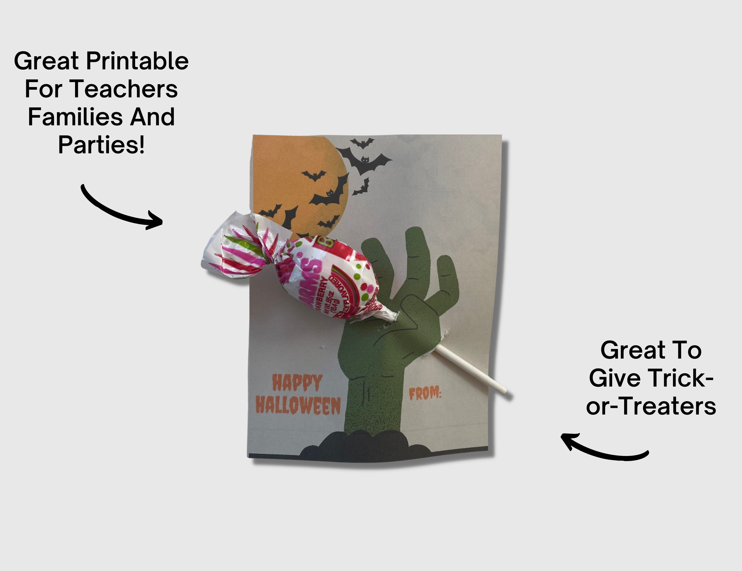 Halloween Printable Cards Kids Halloween Party Halloween - Etsy