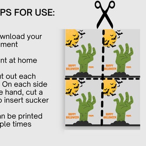 Halloween Printable Cards, Kids Halloween Party, Halloween Treat Cards ...