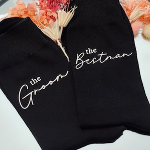 Calcetines de boda: calcetines para el novio, calcetines para el padrino, calcetines para el padrino, calcetines para el padre de la novia, regalos para el padrino, regalos para el padrino, calcetines para el novio