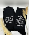 Wedding Socks- father of the bride gifts, father of the bride socks, Groom socks, special socks for a special walk, father of the bride