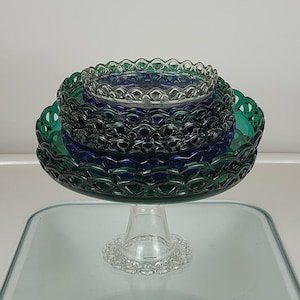 Mid-century modern glass bowls