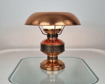 Brutalist vintage table lamp