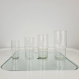 Set of 4 superfest superfirm stackable beer glasses