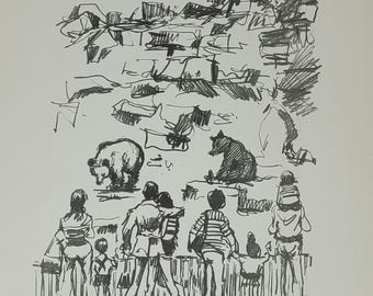 Art Print Berlin Zoo Gerhard Vontra
