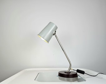 Minimalistyczna lampa biurkowa, lata 60.