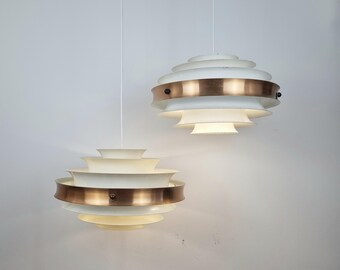 1/2 Mid-century hanging lamps artichoke
