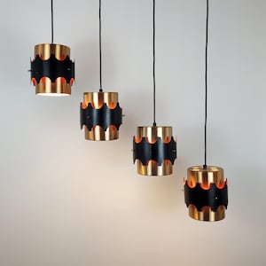 Space Age pendant lamps 70s