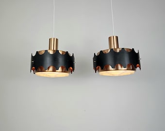 Lampy wiszące z epoki kosmicznej z lat 70.