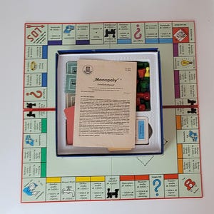 Vintage Monopoly Game