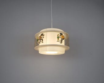 Rabbit and Wolf Children's Room Lamp