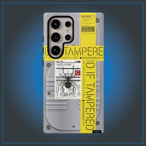VOID IF TAMPERED Samsung S24 Ultra Case. Death Stranding.