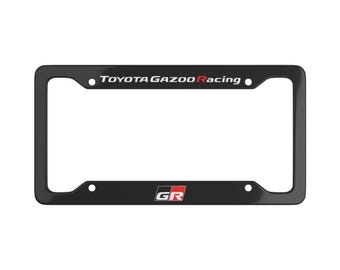 Toyota Gazoo Racing License Plate Frame