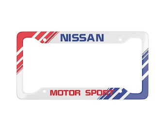 NISSAN MOTOR SPORT License Plate Frame