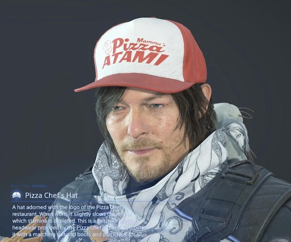 PIZZA CHEF'S HAT - Death Stranding 2: on the Beach - Etsy