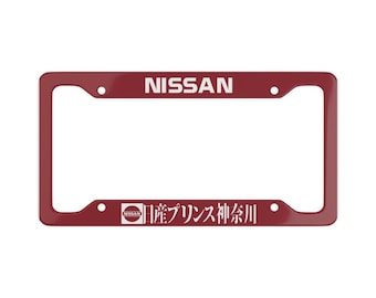NISSAN PRINCE Kanagawa License Plate Frame