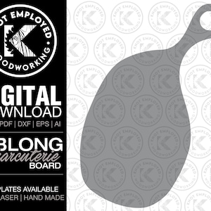 Charcuterie Board Template Digital File -Svg Pdf Dxf Eps Ai