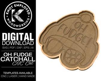 Christmas Story Catchall Tray | Oh Fudge Catchall | Christmas Tray | Christmas Valet Tray | Catchall Tray Digital Files - Svg Pdf Dxf Eps Ai