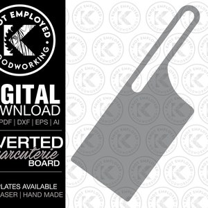 Charcuterie Board Template Digital File -Svg Pdf Dxf Eps Ai