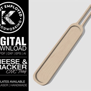 Cheese & Cracker Tray | Snack Tray | Appetizer Tray | Cheese Board | Charcuterie Tray | Serving Tray Digital Files - Svg Pdf Dxf Eps Ai