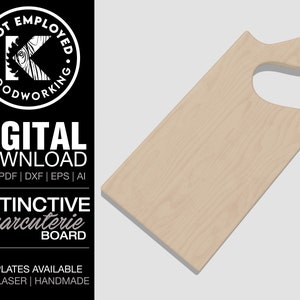 Charcuterie Board | Serving Board | Cutting Board | Charcuterie Digital File | Charcuterie Board Template Digital Files - Svg Pdf Dxf Eps Ai
