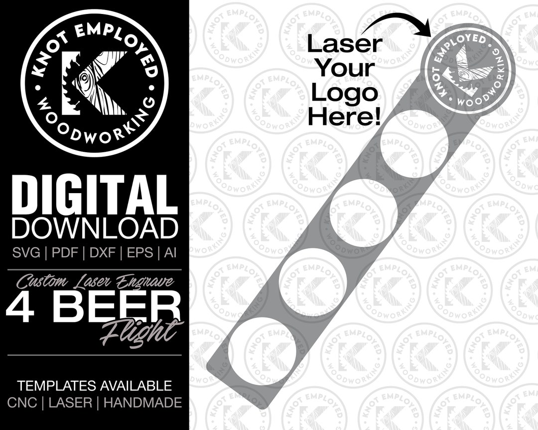 Beer Flight | Custom Beer Flight | Beer Board | Beer Paddle | Laser ...