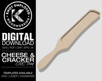 Plateau à fromage et craquelins | Plateau à collation | Plateau Apéritif | plateau de fromages | Plateau Charcuterie | Fichiers numériques plateau de service - Svg Pdf Dxf Eps Ai