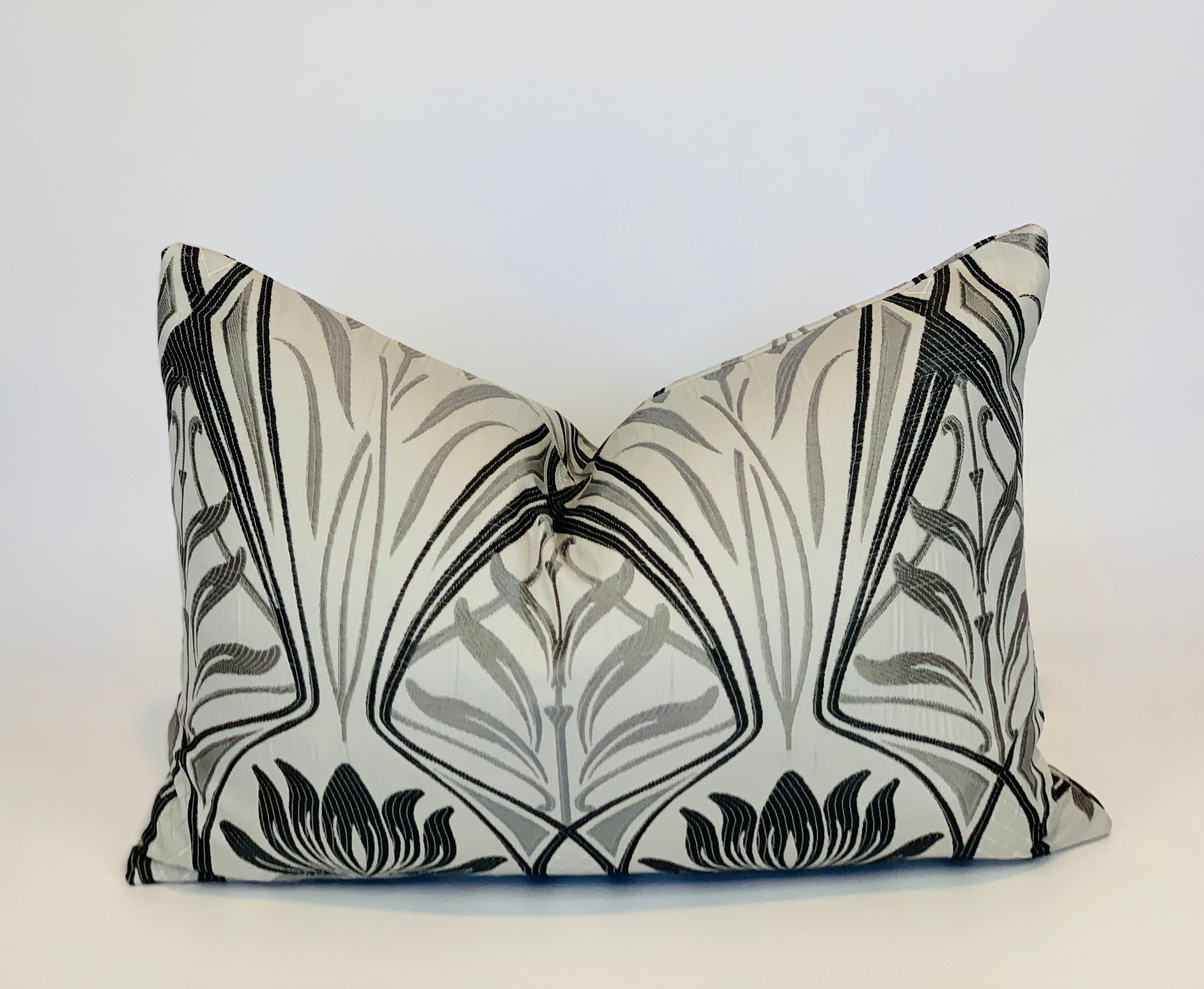 Black and top grey scatter cushions
