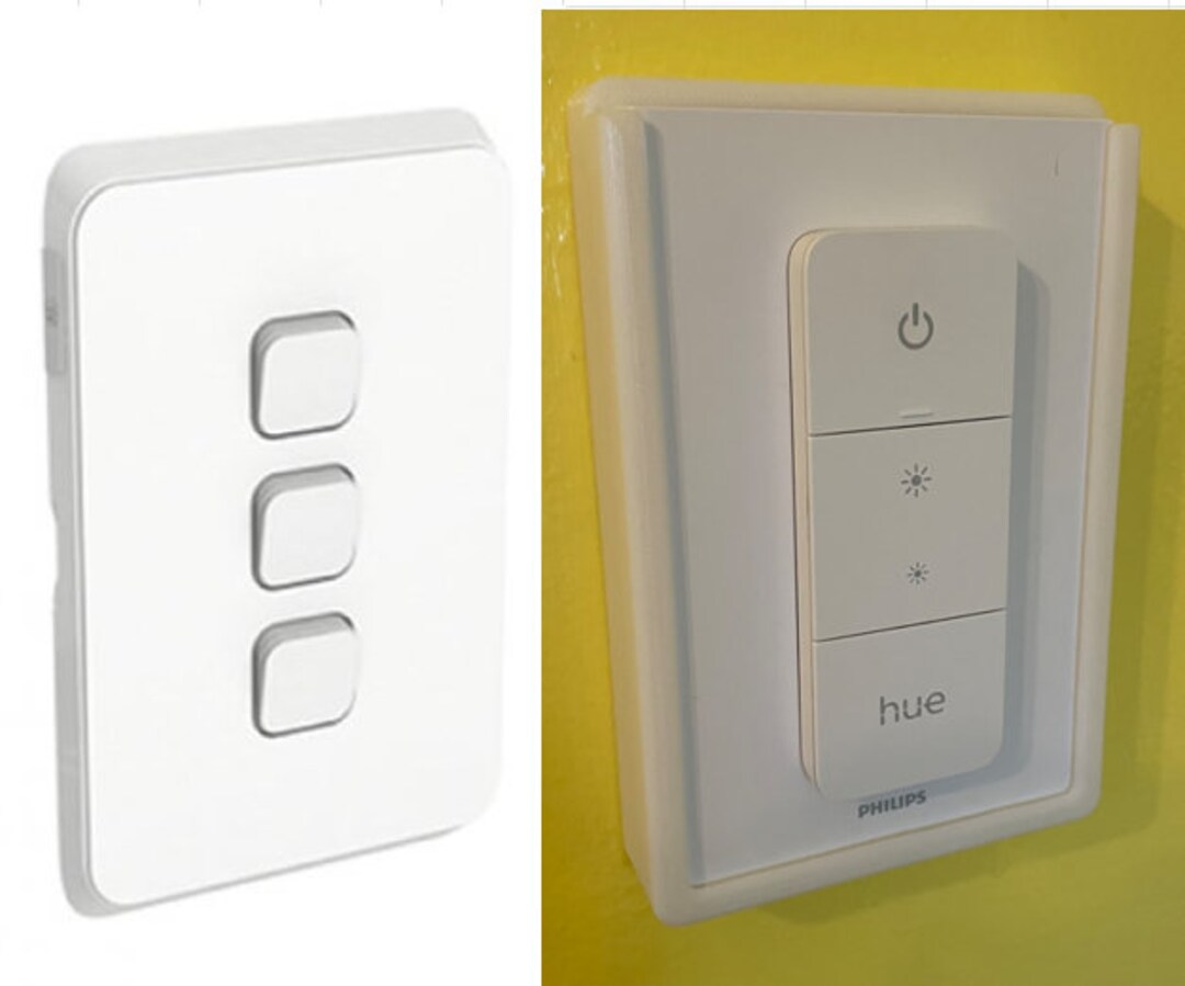 Philips Hue Dimmer PDL Iconic Range Light Switch Cover Plate and