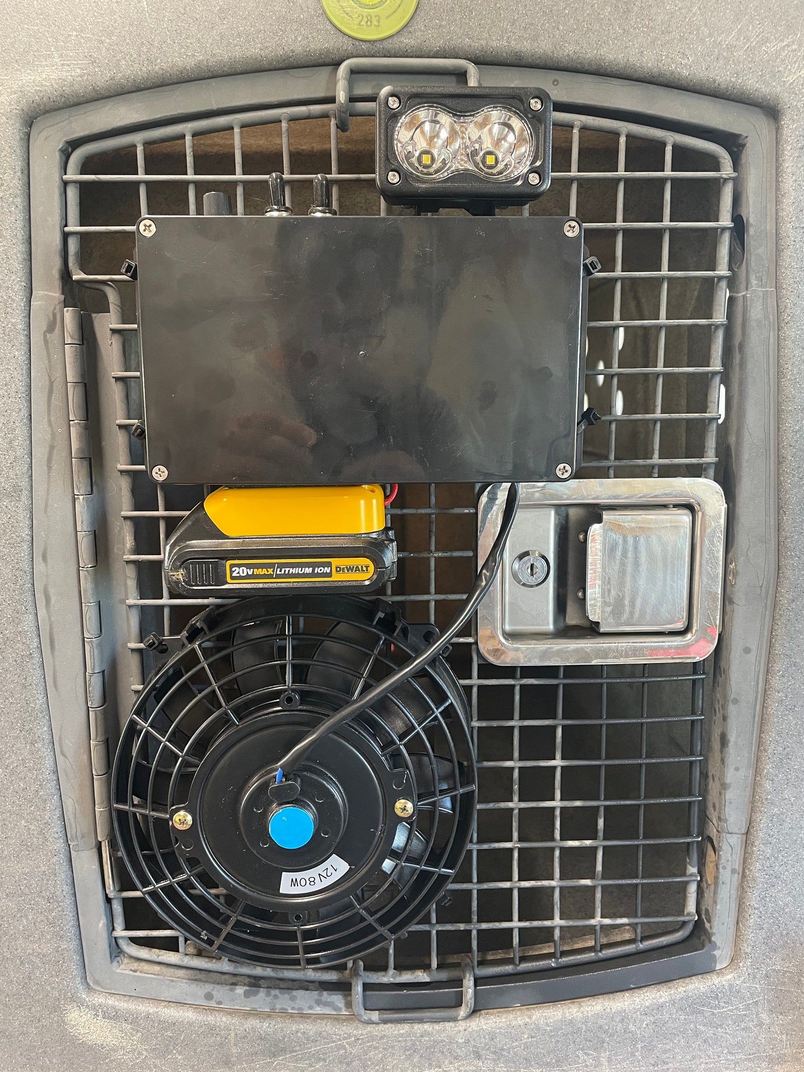 Dog Crate Fan Cordless Battery Powered Etsy