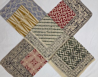 Set of 5 Organic Cotton Bandana Moselle, Bandana Scarf, Paisley Design Scarf, Vibrant Color, High-Quality, Winter Scarf  Same day dispatch