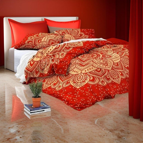 Red blanket set hotsell