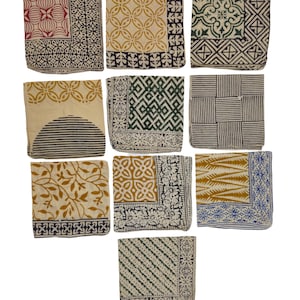 Unique Bulk Bandanas Set of 10 Organic Cotton Bandana Bandana Scarf, Paisley Design Scarf, Vibrant Color, High-Quality