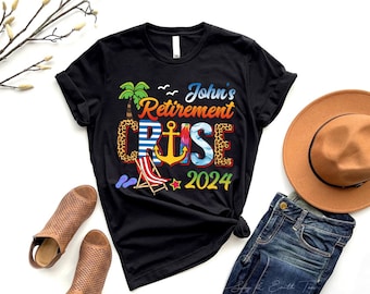 Ma croisière de retraite 2024, chemise de retraité, chemise de retraité 2024, cadeau de retraite, chemise de fête de retraite, cadeau pour retraité, croisière de retraite