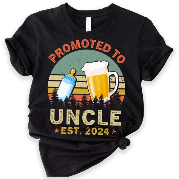 Men's Uncle to Bee Pregnancy Announcement T-Shirt