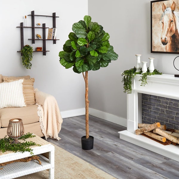 Faux Fiddle Leaf Fig Etsy